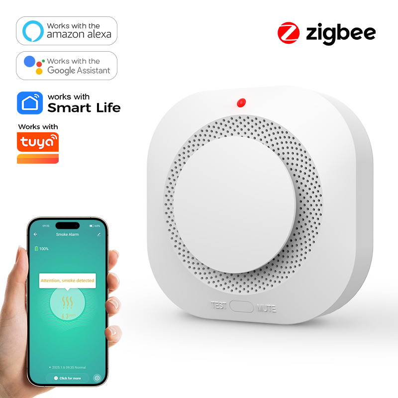 Smoke Detector Interconnected - Détecteur de fumée ZIGBEE pour la