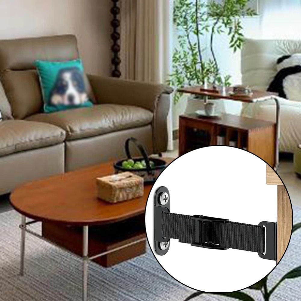 Earthquake Anchor Strap - Ancres de sécurité pour meubles anti-tremblement,