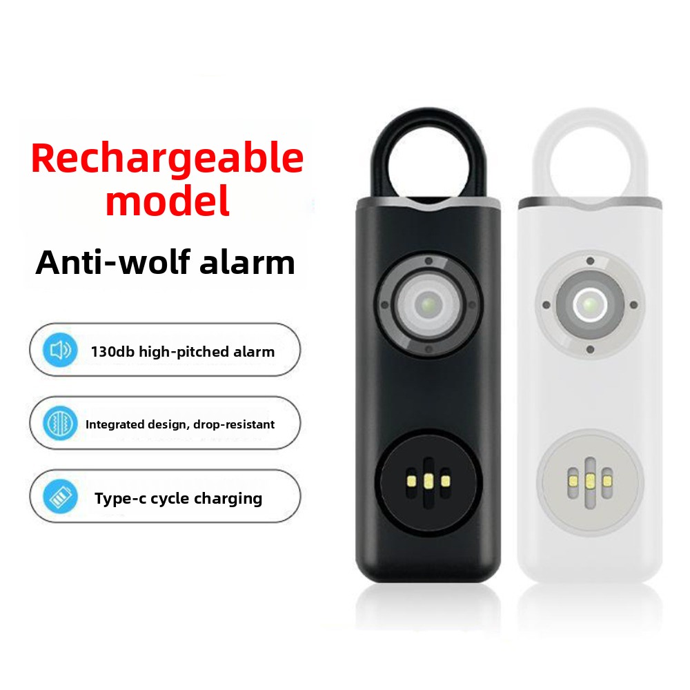 Personal Alarm Keychain - Alarme personnelle sonore haute puissance 130