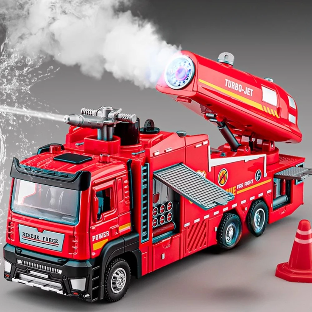 Fire Escape Ladder - Camion de pompier à pulvérisation d'eau,