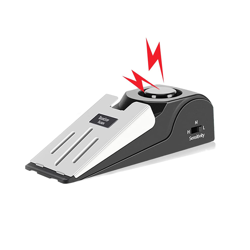 Door Stop Alarm - Butoir de porte d'alarme Portable 120db,