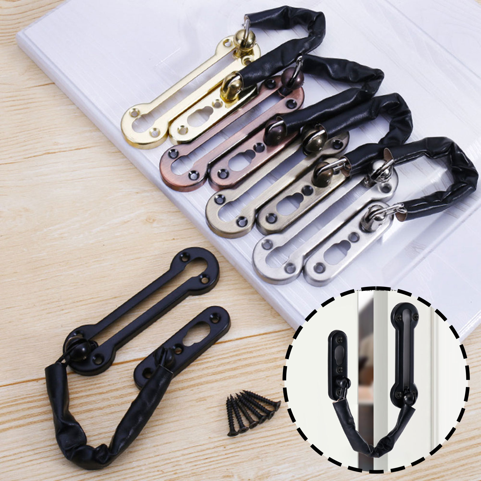 Security Chain Door - Chaîne de sécurité antivol pour porte,