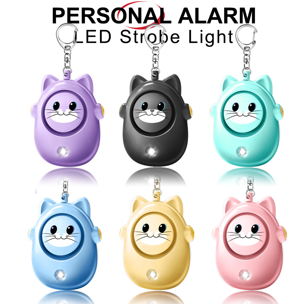 Personal Alarm Keychain - H8 2024 nouvelle alarme personnelle chat