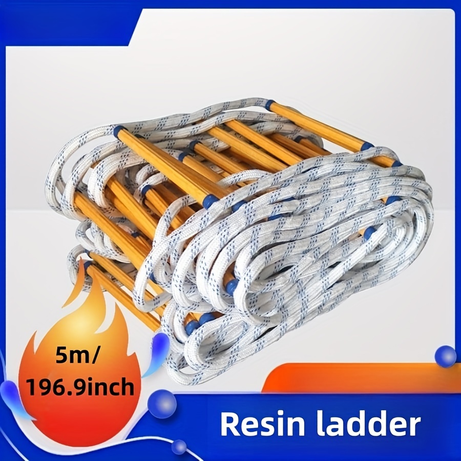 Fire Escape Ladder - Échelle d'évacuation incendie de 5 mètres,