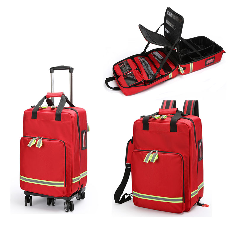 First Aid Bag Kit - Sac de premiers secours à chariot