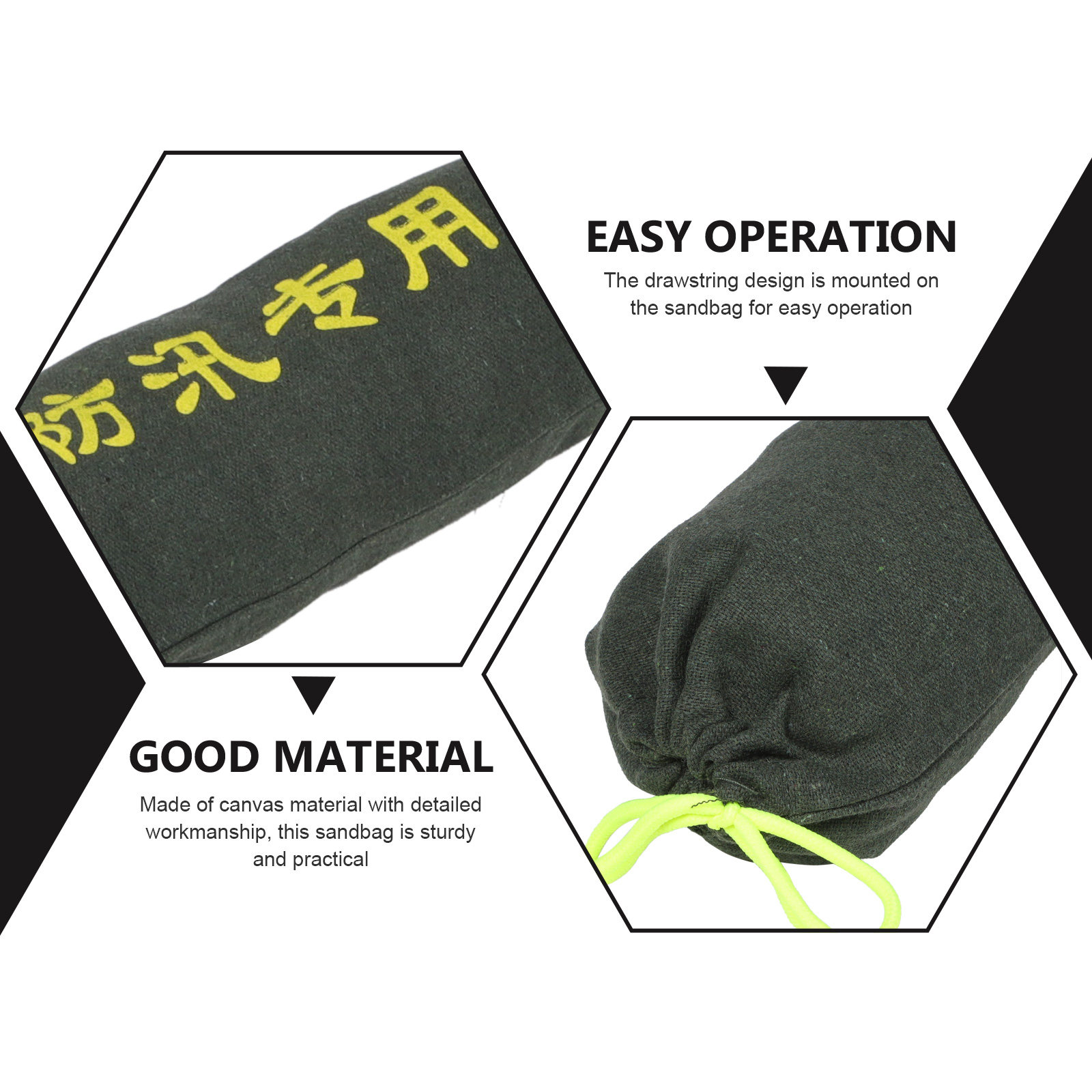 2 sacs de sable en toile épais - Flood Barrier Bag avis et prix