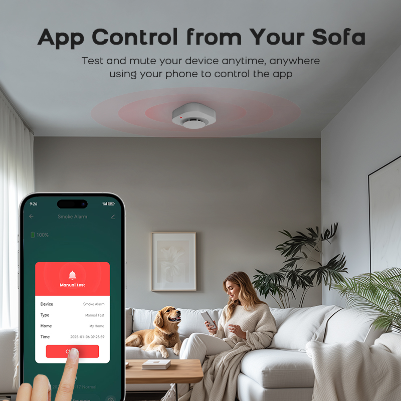 Détecteur de fumée ZIGBEE pour - Smoke Detector Interconnected avis et prix