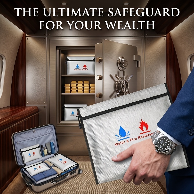 Pochette de voyage ignifuge et - Fire Safe Document avis et prix