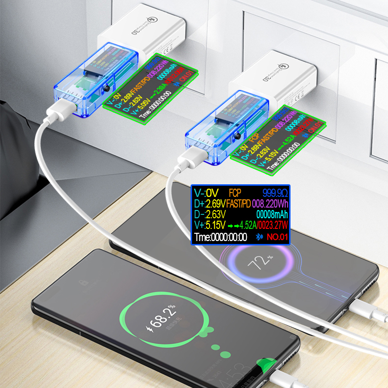 Testeur USB 15 en 1, voltmètre - Co Detector Plug avis et prix