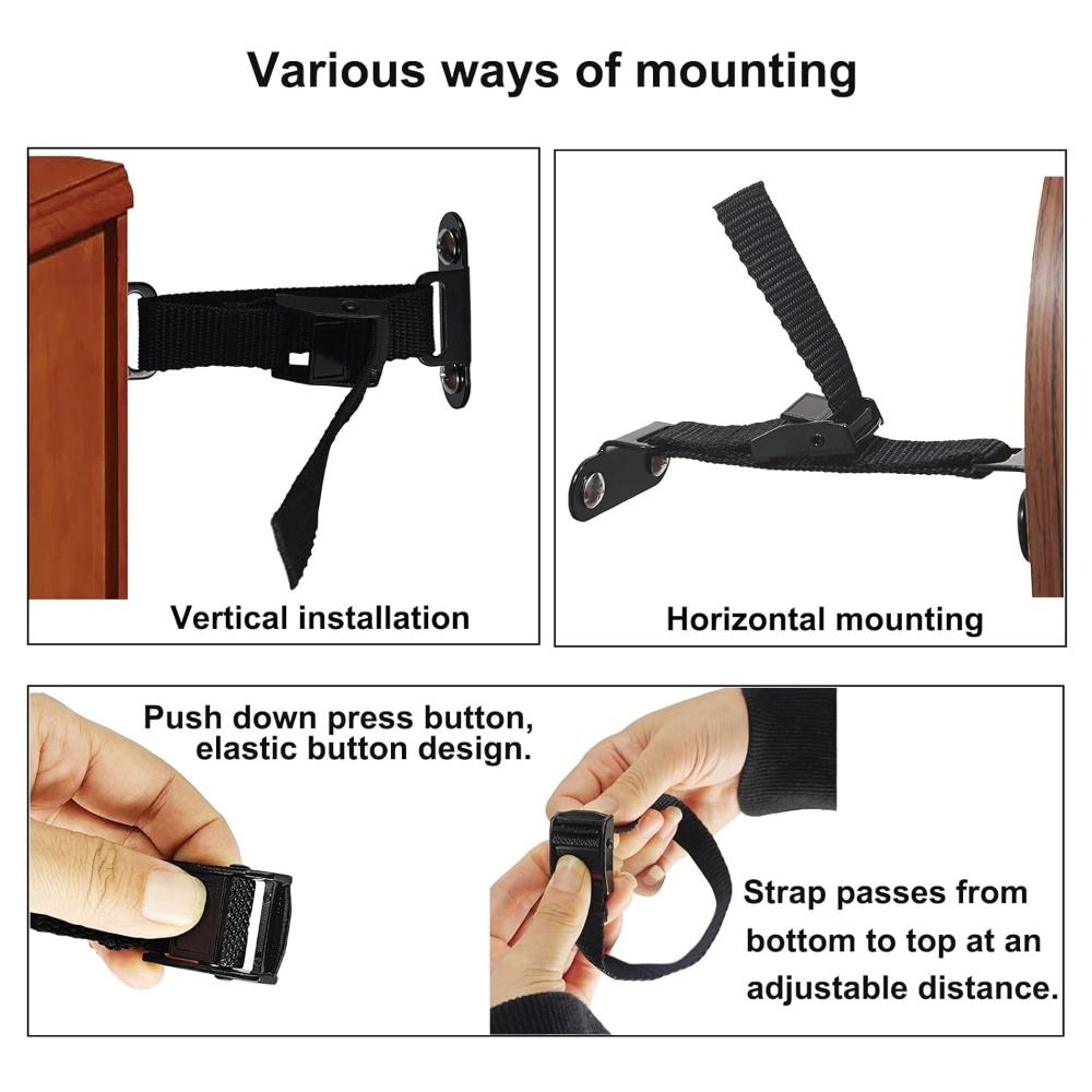 Ancrages de meubles anti-secou - Earthquake Anchor Strap avis et prix