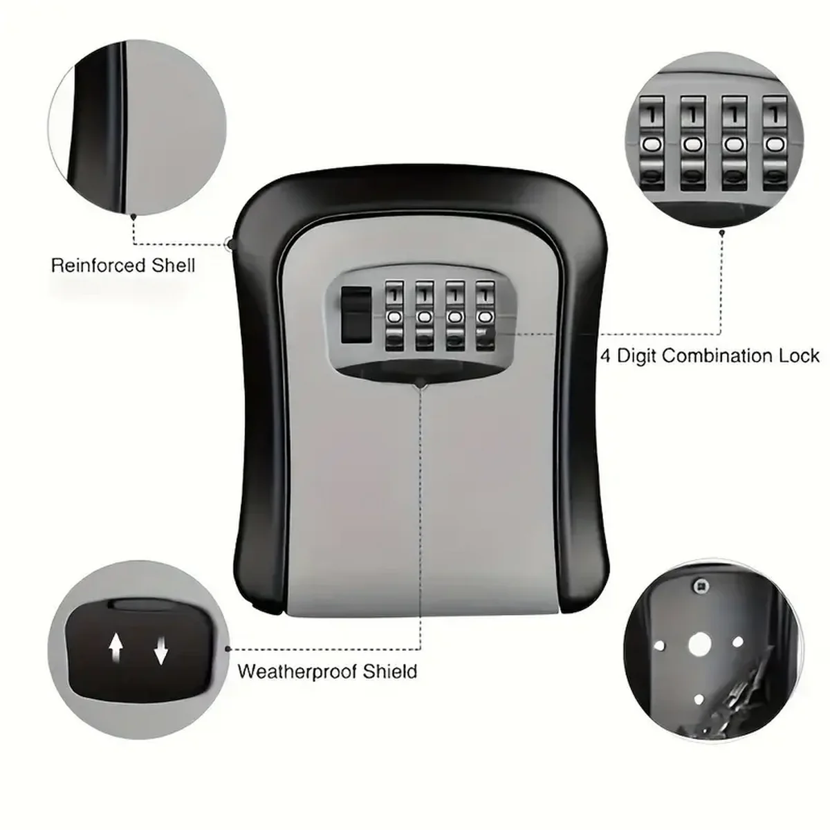 Boîte à clés portable étanche  - Lockbox Key Secure avis et prix