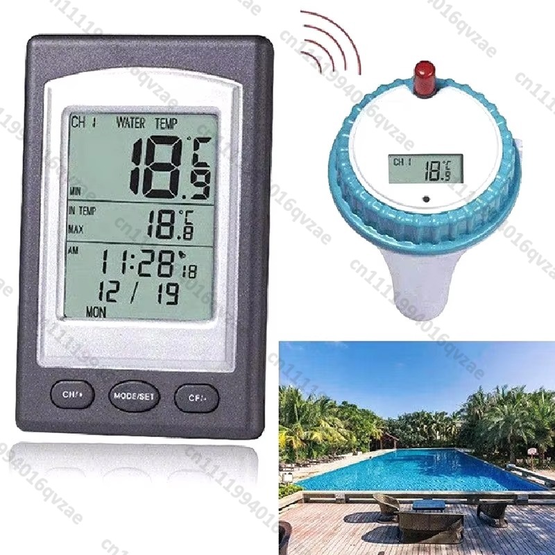 Thermomètre de piscine sans fi - Pool Alarm Float avis et prix