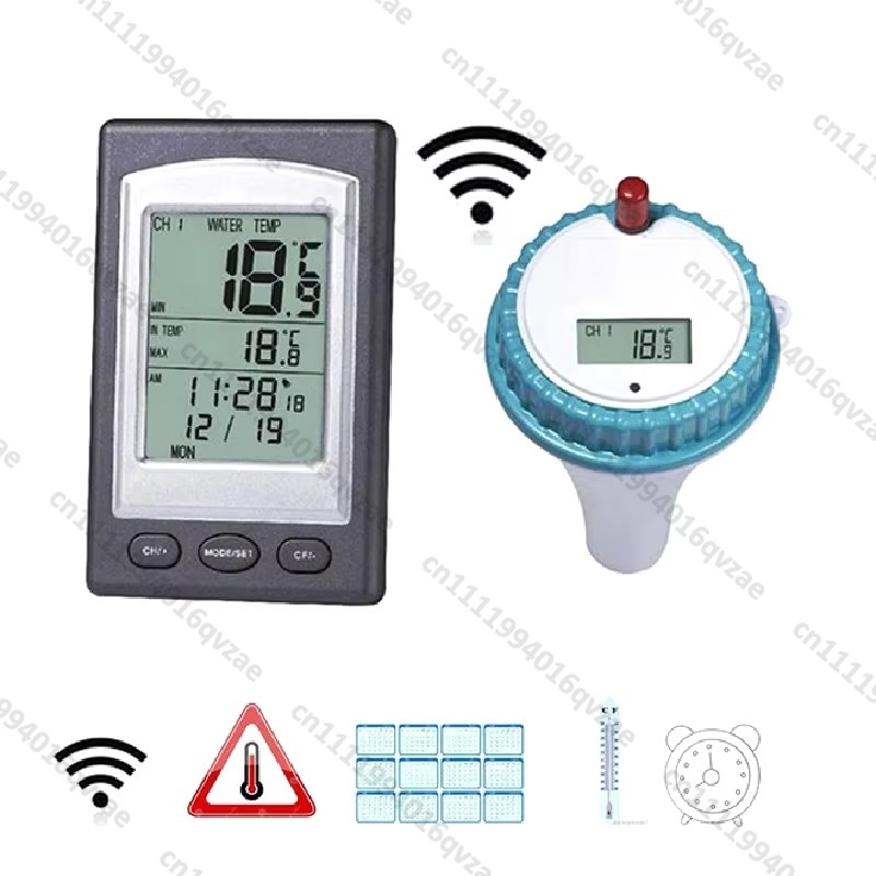 Thermomètre de piscine sans fi - Pool Alarm Float avis et prix