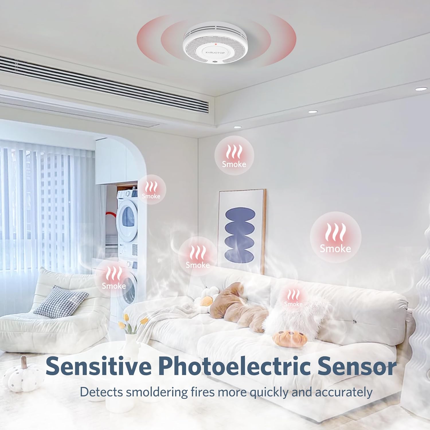 Détecteur de fumée sans fil in - Smoke Detector Interconnected avis et prix