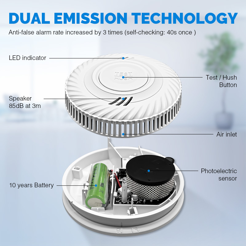 Détecteur de fumée intelligent - Smoke Detector Interconnected avis et prix