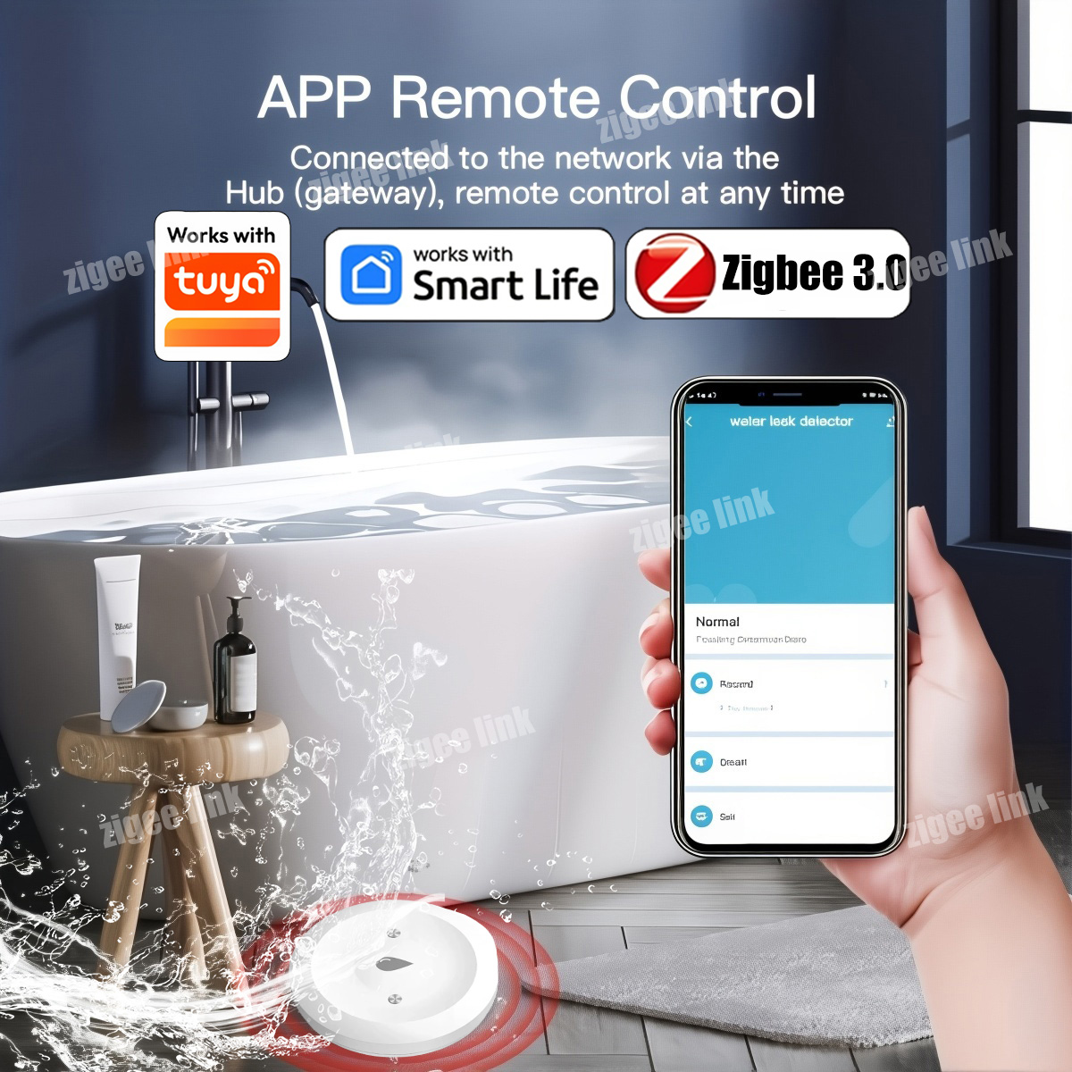 Détecteur de fuite d'eau intel - Water Alarm Sensor avis et prix
