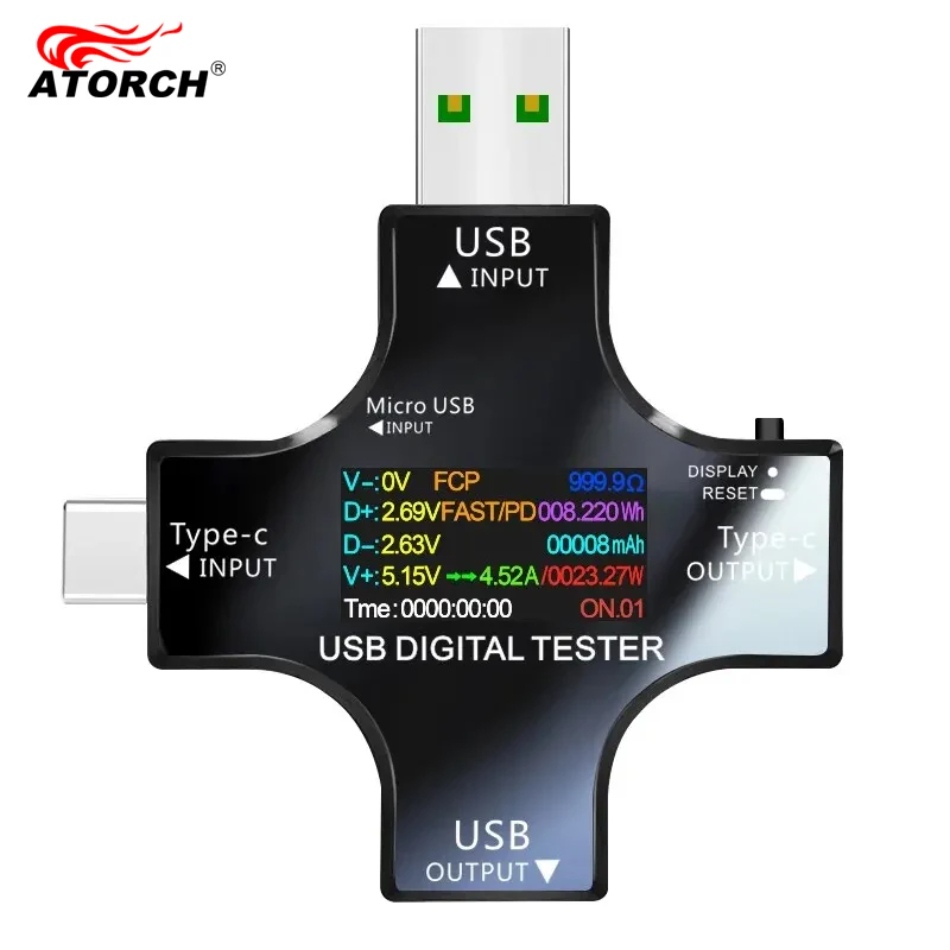 Testeur USB DC type-c PD voltm - Co Detector Plug avis et prix