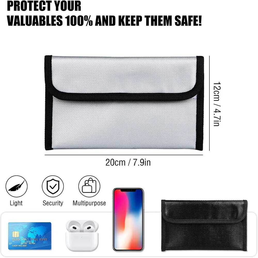 Sac de rangement ignifuge et é - Fire Safe Document avis et prix