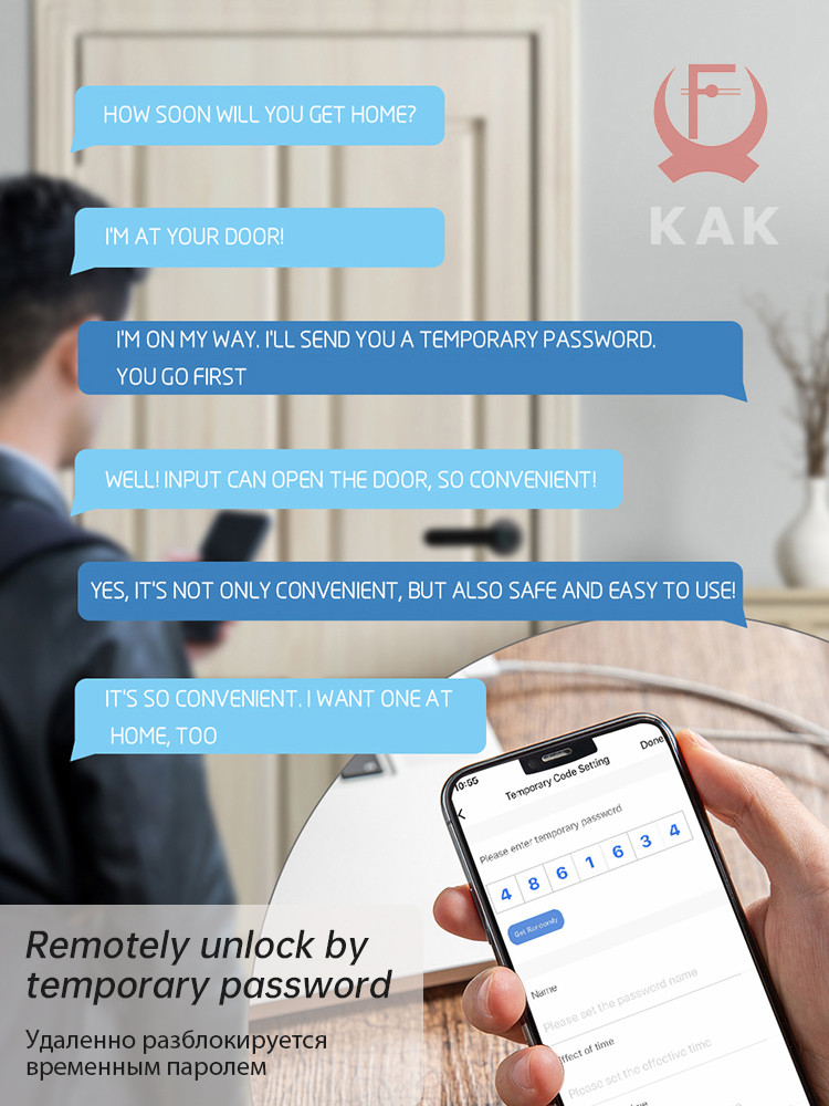 KAK serrure de porte intellige - Security Chain Door avis et prix