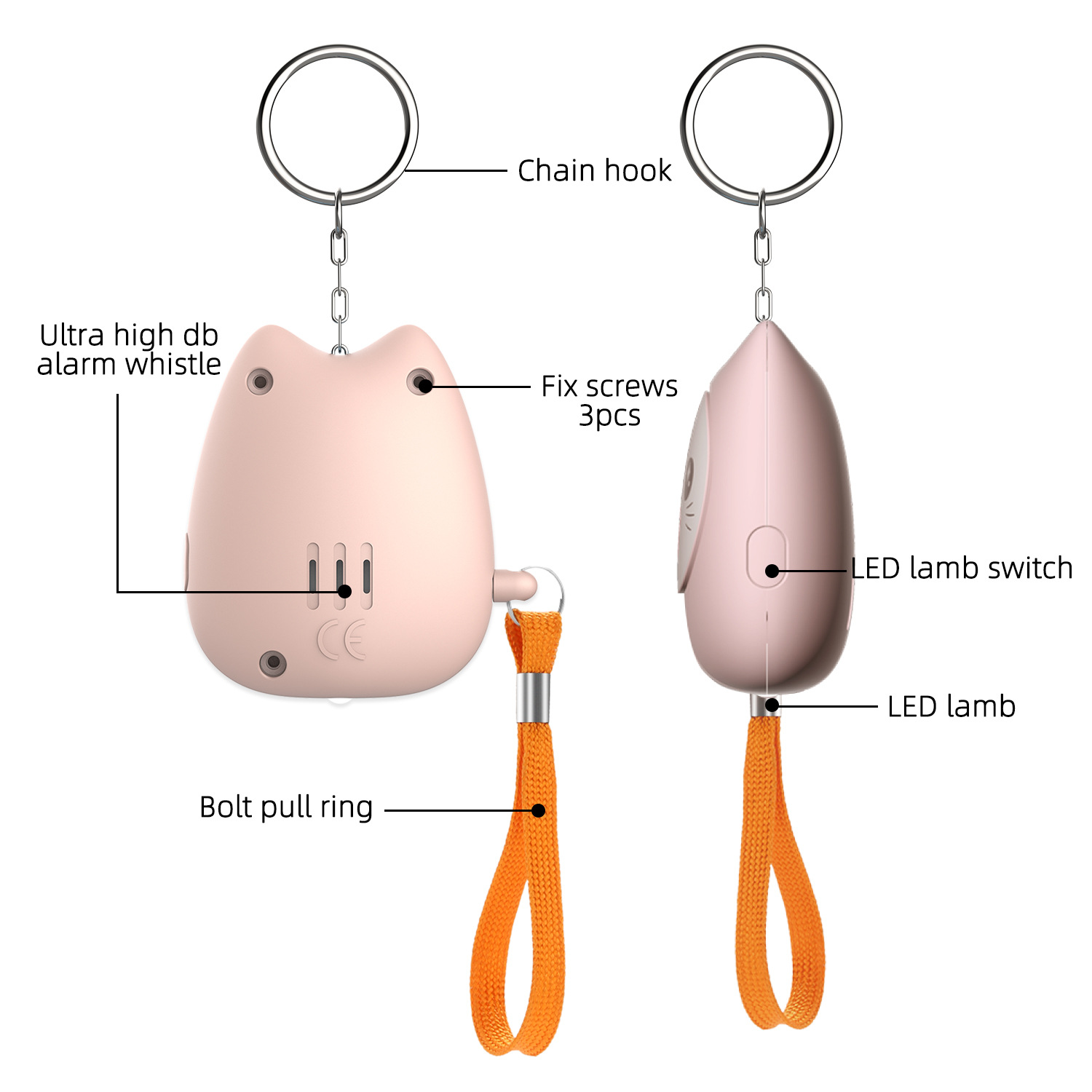 Alarme personnelle d'auto-défe - Personal Alarm Keychain avis et prix