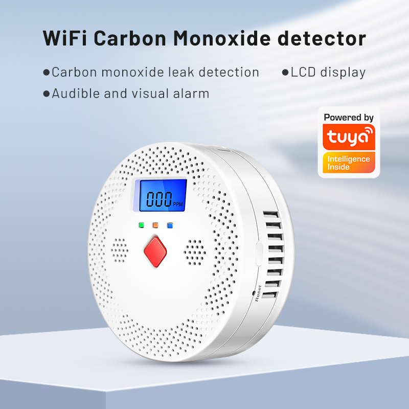 Tuya-Détecteur de monoxyde de  - Co Detector Plug avis et prix