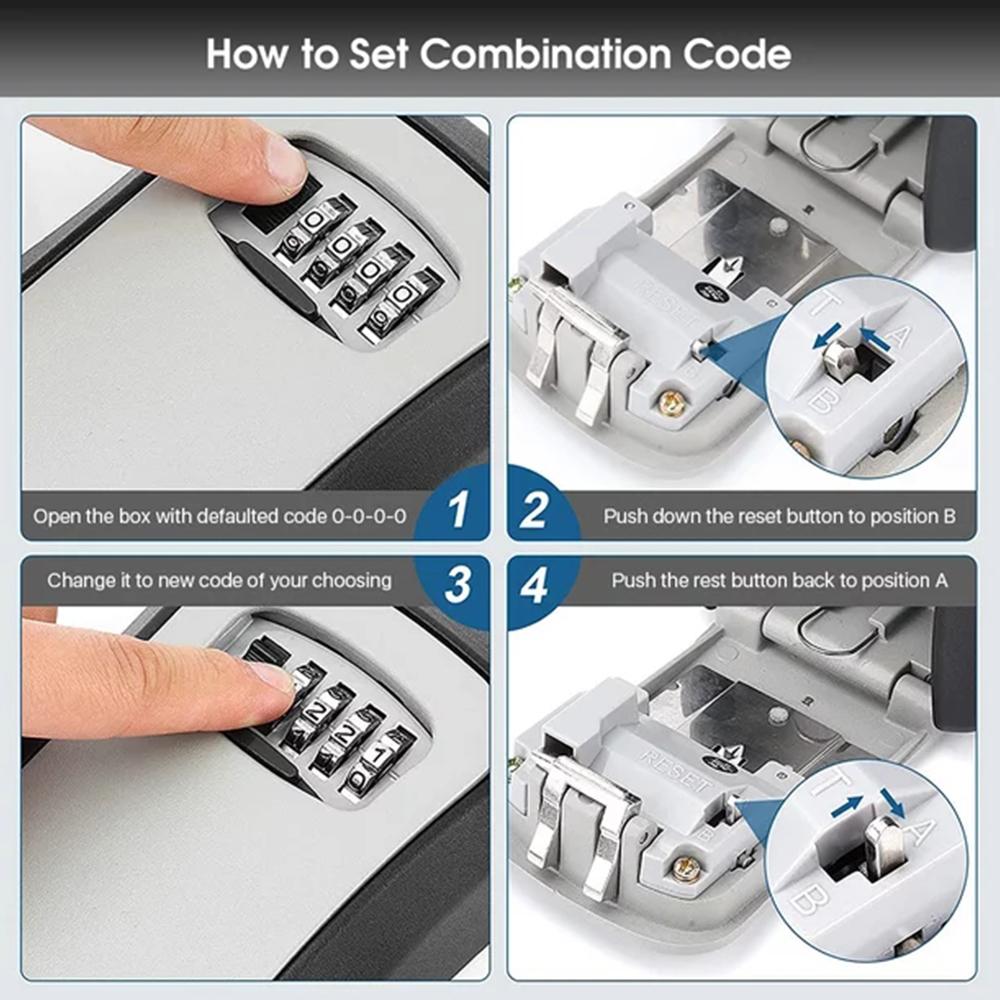 Boîte de rangement murale pour - Lockbox Key Secure avis et prix