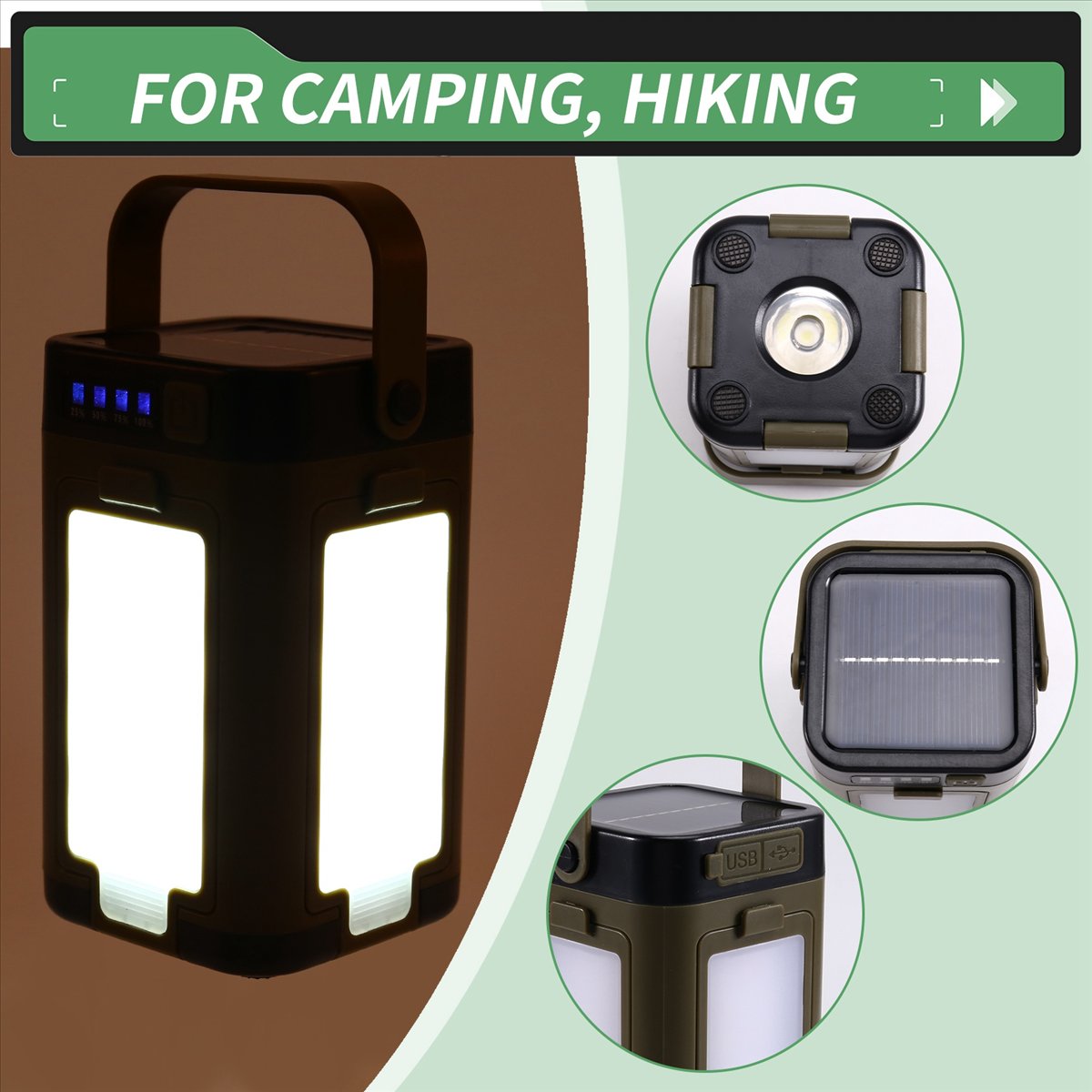 Lanterne de camping LED pliabl - Power Outage Light avis et prix