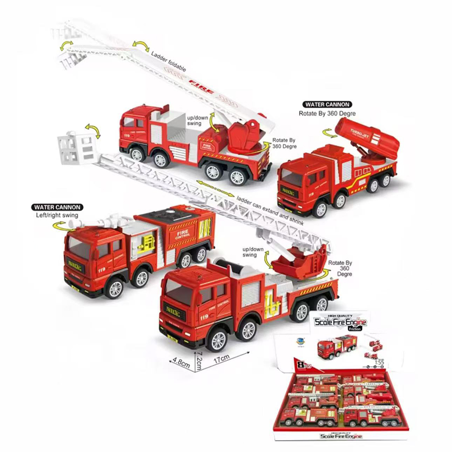 Camion de pompiers en alliage  - Fire Escape Ladder avis et prix