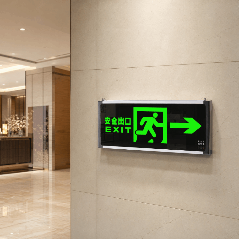 Lumière LED d'urgence pour sor - Emergency Exit Sign avis et prix